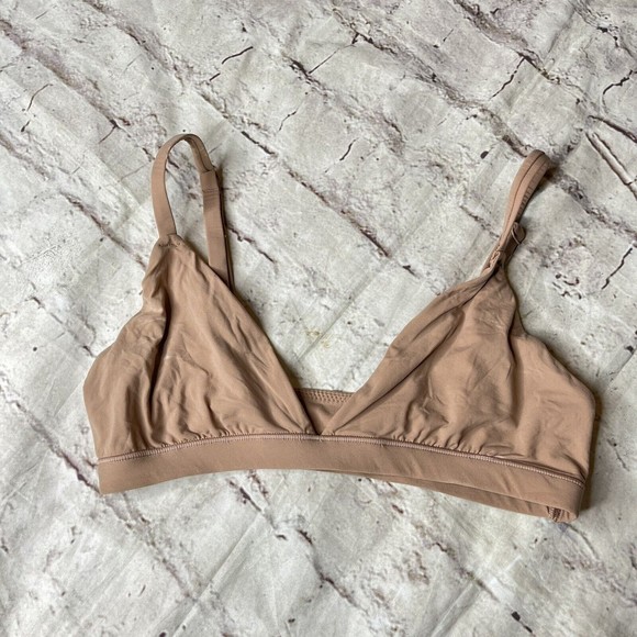 Skims Soft Seamless Color  Sienna Triangle  bralette Bra - Picture 2 of 5